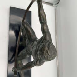 Art Deco Bronze Sculpture - Arm Stretched - Styylish