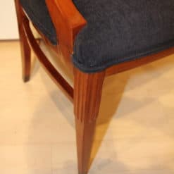 Pair of Empire Style Armchairs - Armrest End Detail - Styylish