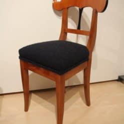 Pair of Biedermeier Shovel Chairs - Right Chair - Styylish
