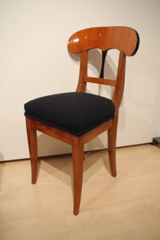 Pair of Biedermeier Shovel Chairs - Right Chair - Styylish
