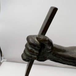 Art Deco Bronze Sculpture - Hand Detail - Styylish
