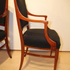 Pair of Empire Style Armchairs - Side Profile - Styylish