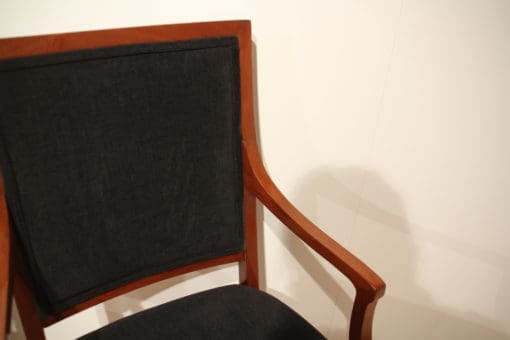Pair of Empire Style Armchairs - Backrest - Styylish