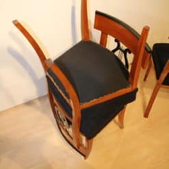 Set of Four Biedermeier Chairs - Stacked - Styylish