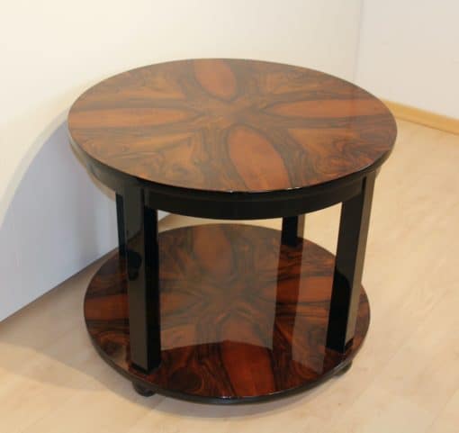 Art Deco Sofa Table - Wood Detail - Styylish