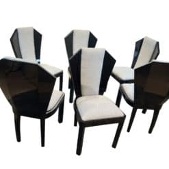 Set of Six Art Deco Dining Chairs - Set - Styylish
