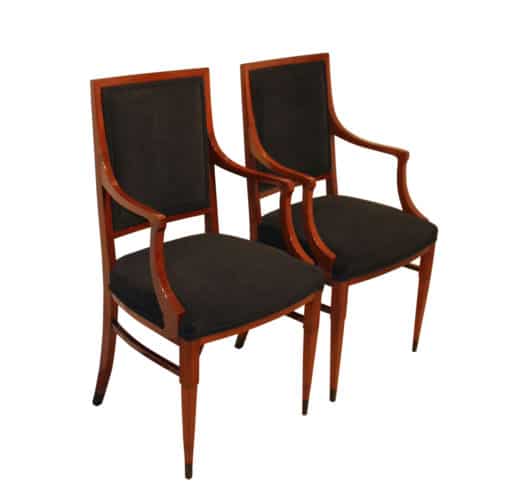 Pair of Empire Style Armchairs - Side by Side - Styylish