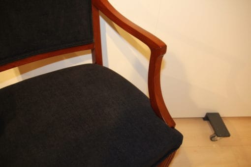 Pair of Empire Style Armchairs - Cushion Detail - Styylish