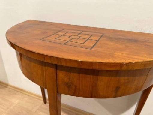 Biedermeier Demi Lune Table - Top Edge - Styylish