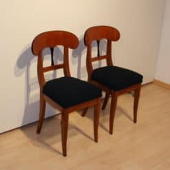 Pair of Biedermeier Shovel Chairs - Set of Two - Styylish