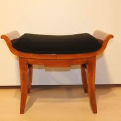 Small Biedermeier Stool - Wood Detail - Styylish