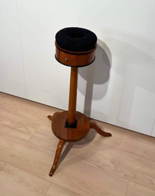 Biedermeier Sewing Stand - Full at Angle - Styylish
