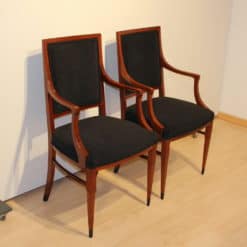 Pair of Empire Style Armchairs - Against the Wall - Styylish