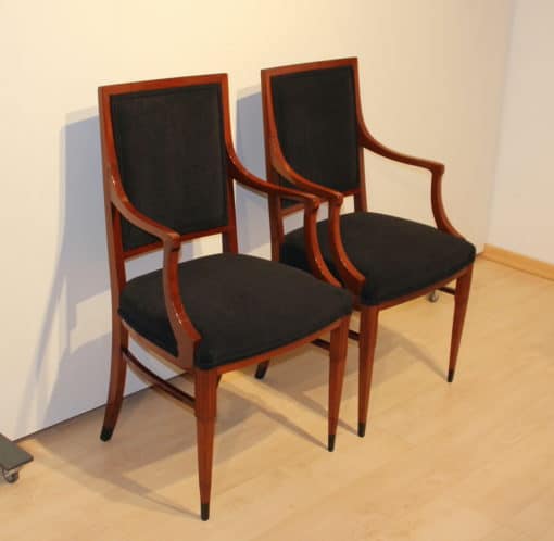 Pair of Empire Style Armchairs - Against the Wall - Styylish