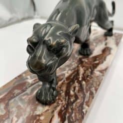 Panther Sculpture by S. Melani - Face Detail - Styylish