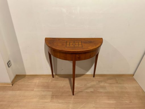 Biedermeier Demi Lune Table - Full - Styylish