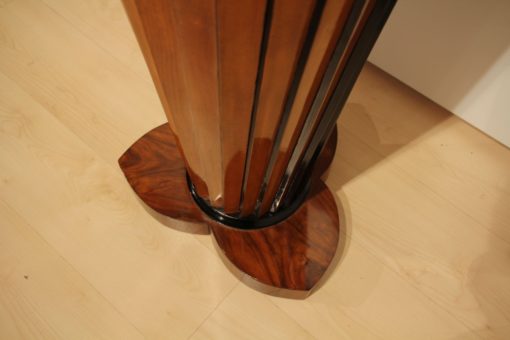 Art Deco Pedestal - Base Wood Detail - Styylish