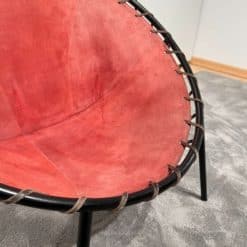 Balloon Lounge Chair - Leather Straps - Styylish