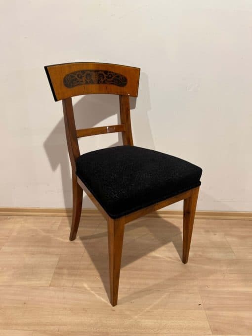 Antique Biedermeier Chair - Side View - Styylish