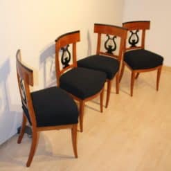 Set of Four Biedermeier Chairs - Different Angles - Styylish