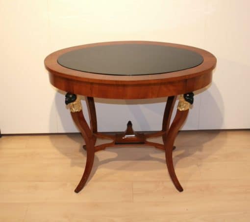 Elegant Biedermeier Center Table - Top Plate - Styylish