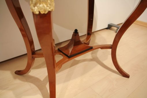 Elegant Biedermeier Center Table - Bottom Details - Styylish