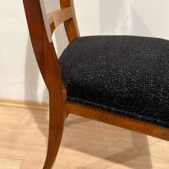 Antique Biedermeier Chair - Side of Cushion - Styylish