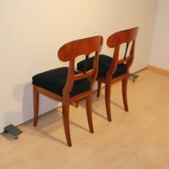 Pair of Biedermeier Shovel Chairs - Facing the Wall - Styylish