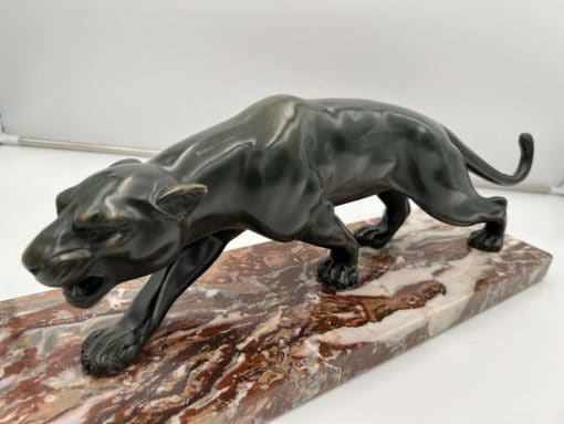 Panther Sculpture by S. Melani - Panther Body Detail - Styylish