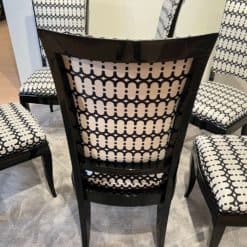 Art Deco High Back Dining Chairs - Back of Chair - Styylish