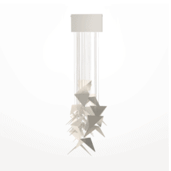 Viline 2 chandelier - Side Profile - Styylish