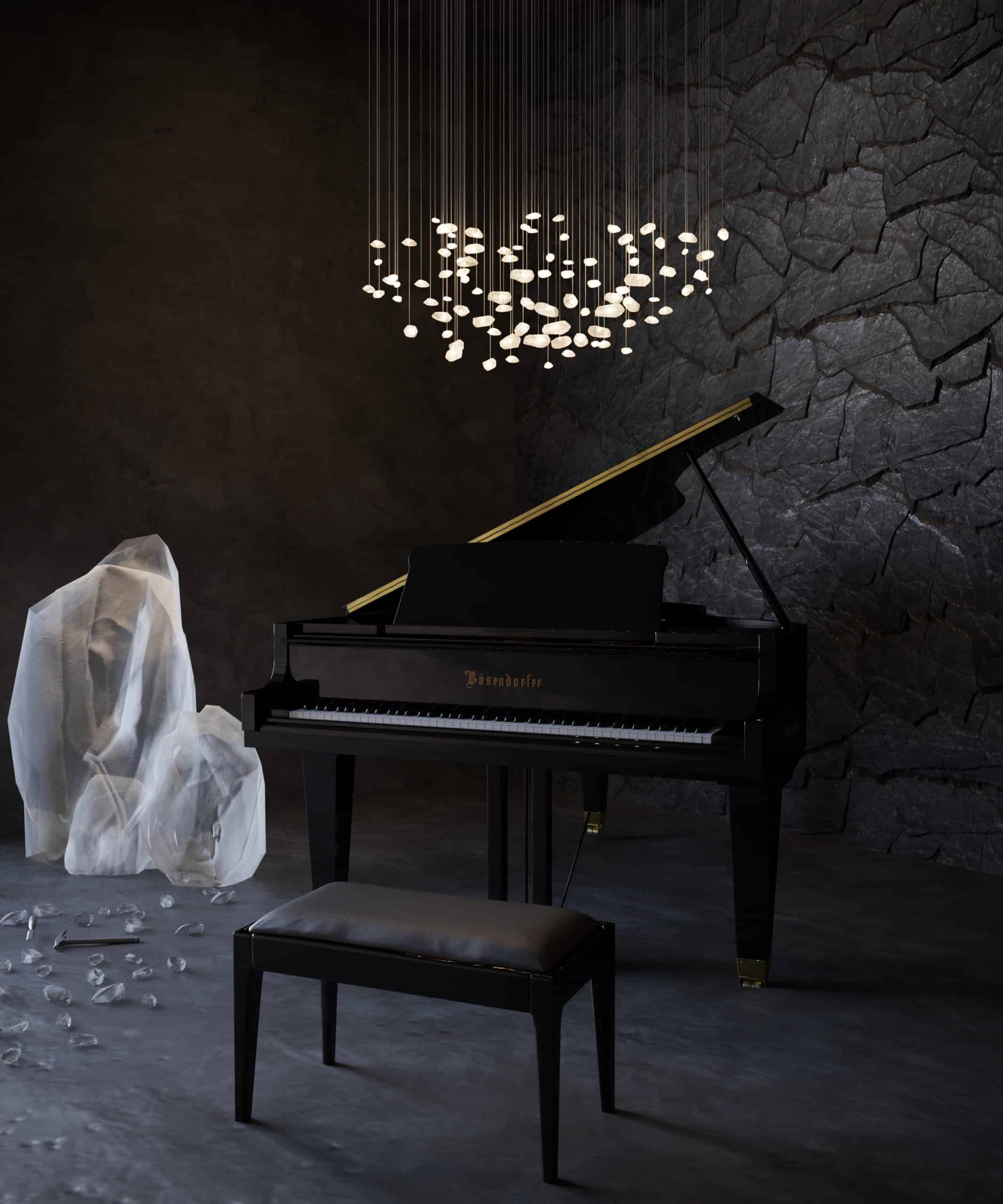 Genius 6 Chandelier - In Room - Styylish