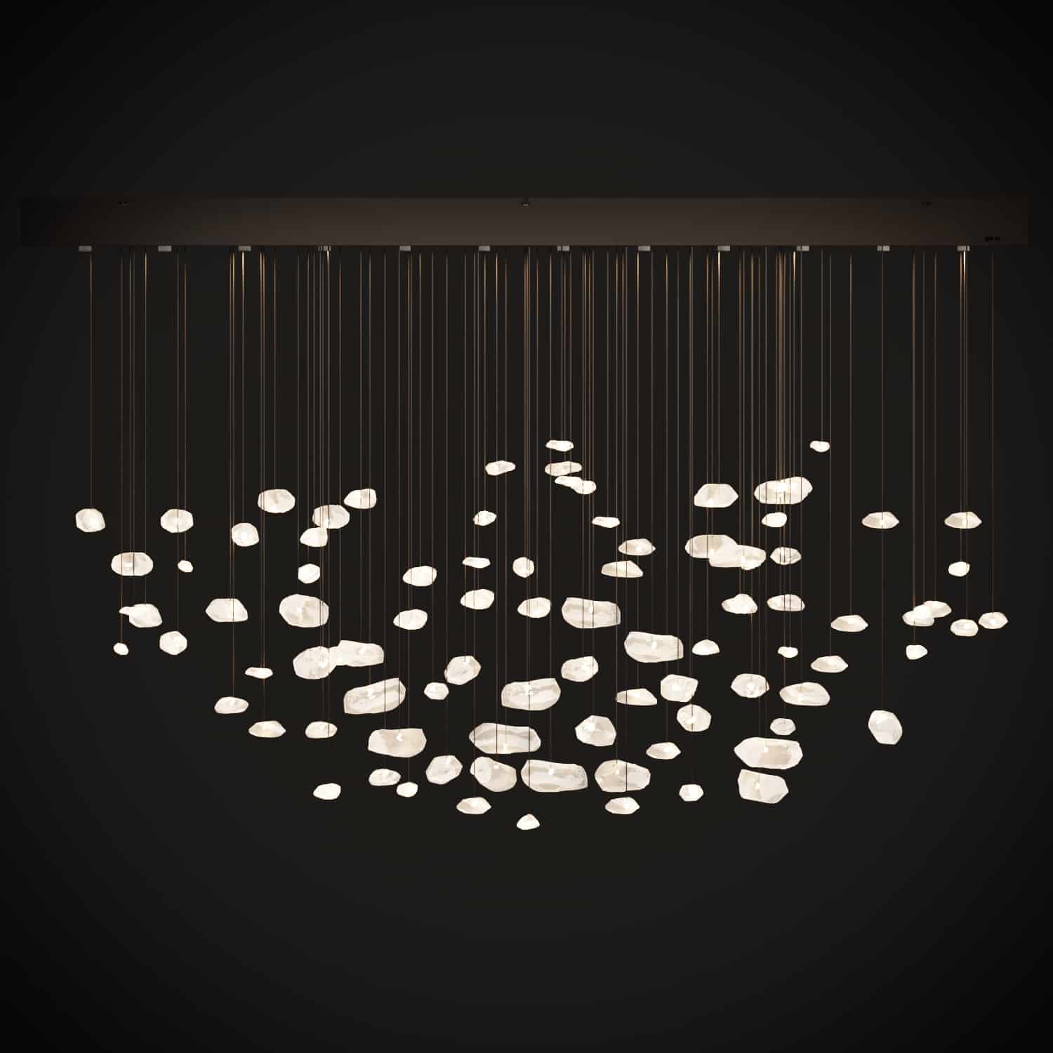 Genius 6 Chandelier - Suspended in Air - Styylish