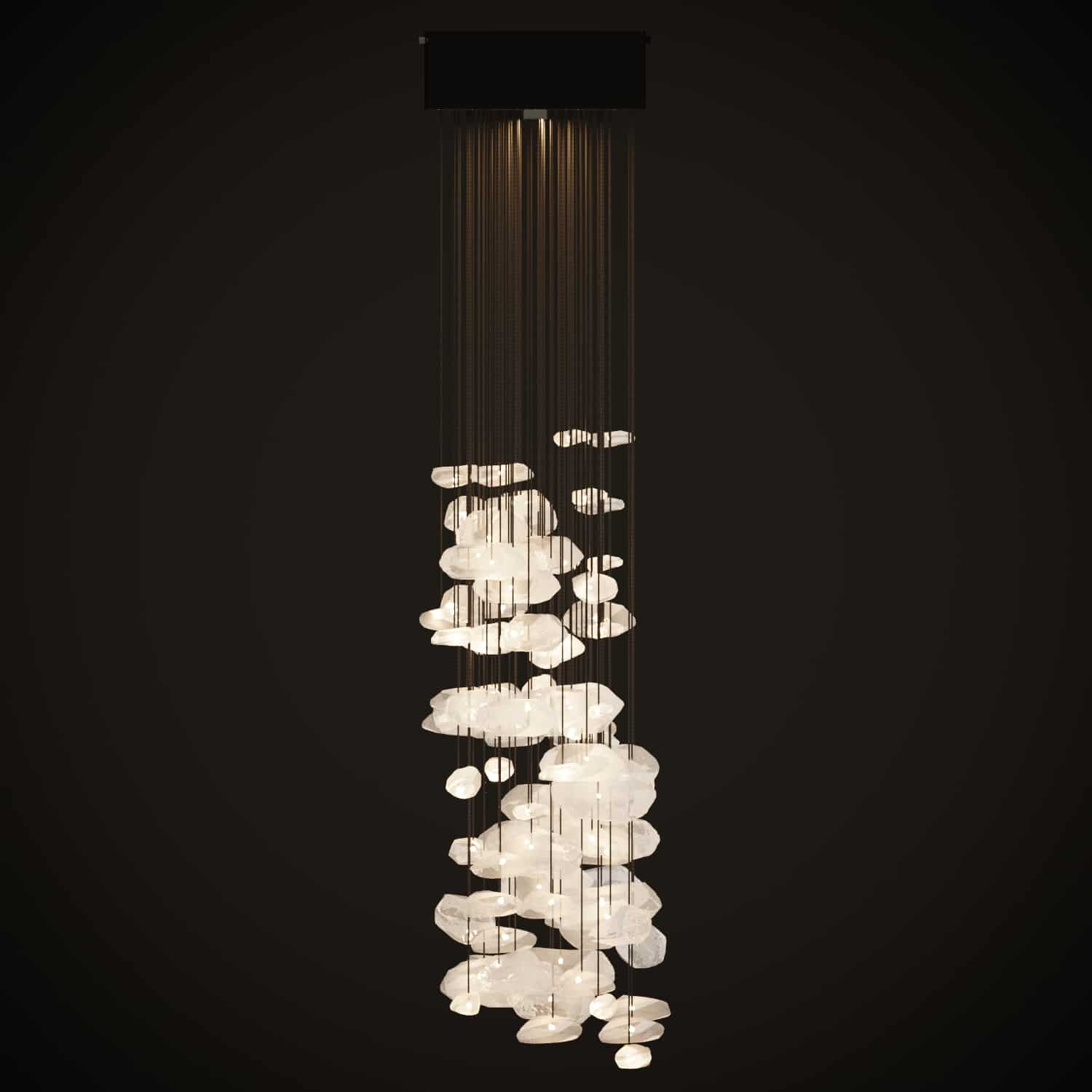 Genius 6 Chandelier - Side View - Styylish