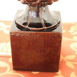 Ceramic Pineapple Table Lamp - Base Detail - Styylish