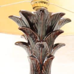 Ceramic Pineapple Table Lamp - Top of Base Detail - Styylish