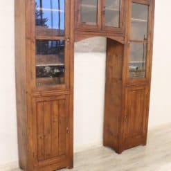 Fir Wood Arched Bookcase - Side Profile - Styylish