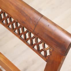 Directoire Antique Single Bed - Right Side Wood Detail - Styylish