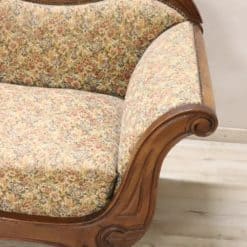 Antique Louis Philippe Settee - Side Detail - Styylish