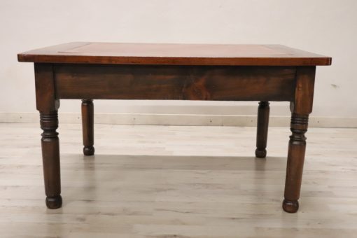 Coffee Table in Cherry Wood - Wooden Body Detail - Styylish