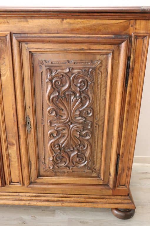 19th Century Italian Sideboard - Hand Carved Decoration - Styylish