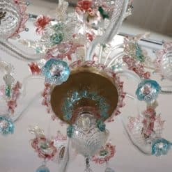 Murano Glass Chandelier - View from Below - Styylish