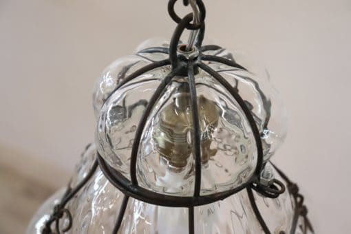 Venetian Murano Pendant Light - Top Glass Detail - Styylish