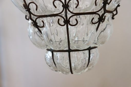 Venetian Murano Pendant Light - Bottom Glass Detail - Styylish