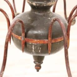 Chandelier in Wood and Iron - Detail - Styylish