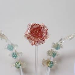 Pair of Murano Glass Sconces - Top Detail - Styylish