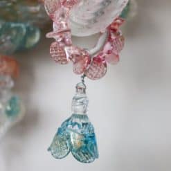 Pair of Murano Glass Sconces - Glass Detail - Styylish