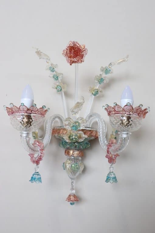 Pair of Murano Glass Sconces - Murano Glass - Styylish