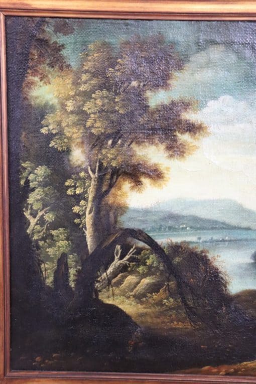 Italian Oil Painting - Left Side Detail - Styylish