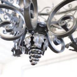 Renaissance Style Iron Chandelier - Iron Detail - Styylish